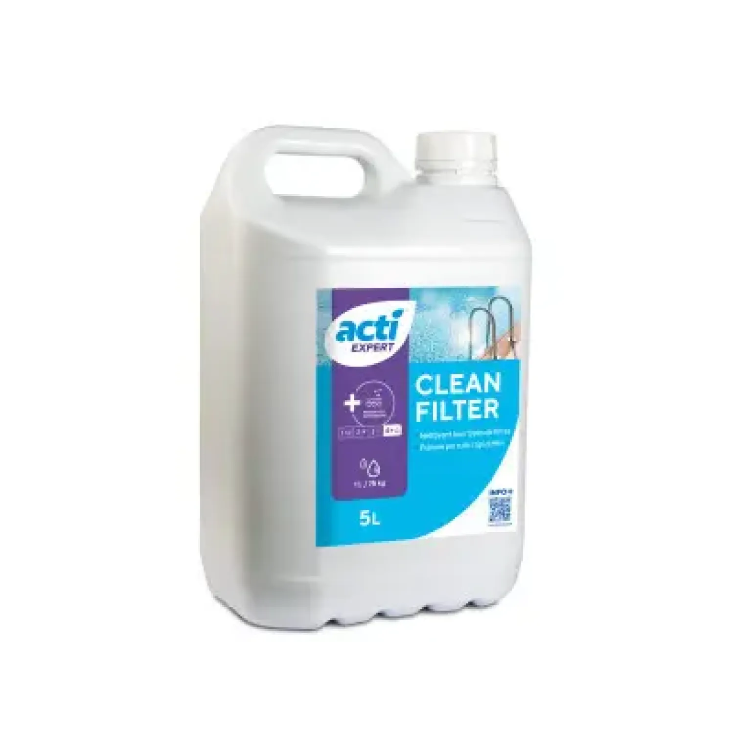 ACTI CLEAN FILTRE 5L, PENTRU CURATAREA FILTRELOR CU NISIP 