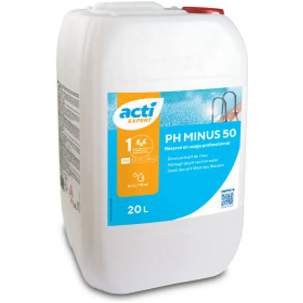 ACTI pH MINUS LICHID 50, 20L