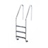 SCARA ARCO AISI 304 - 3 TREPTE, PISCINA CU OVERFLOW