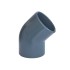 COT PVC LA 45° PRIN LIPIRE, DN200
