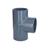 TEU PVC LA 90° PRIN LIPIRE, DN63