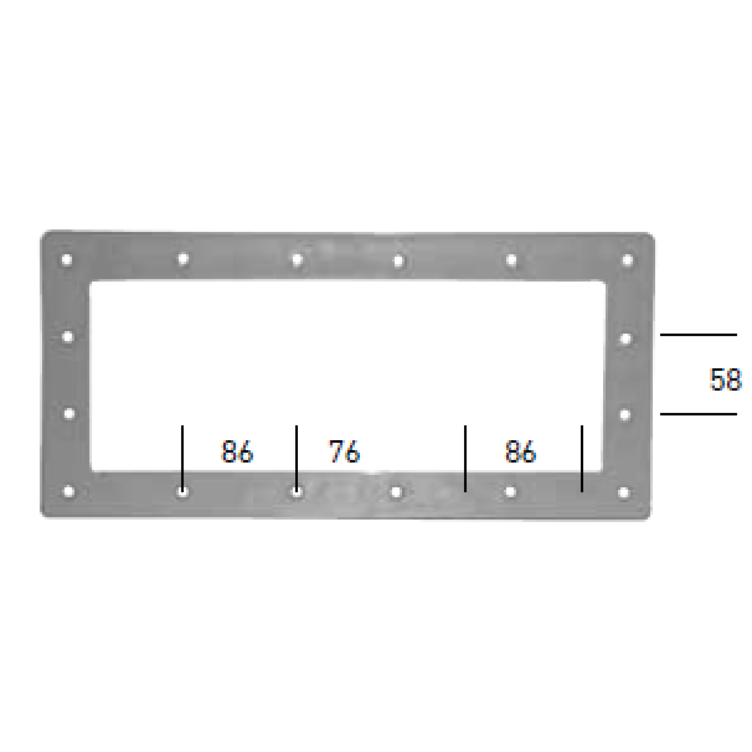 FLANSA PENTRU SKIMMER HAYWARD SP1085