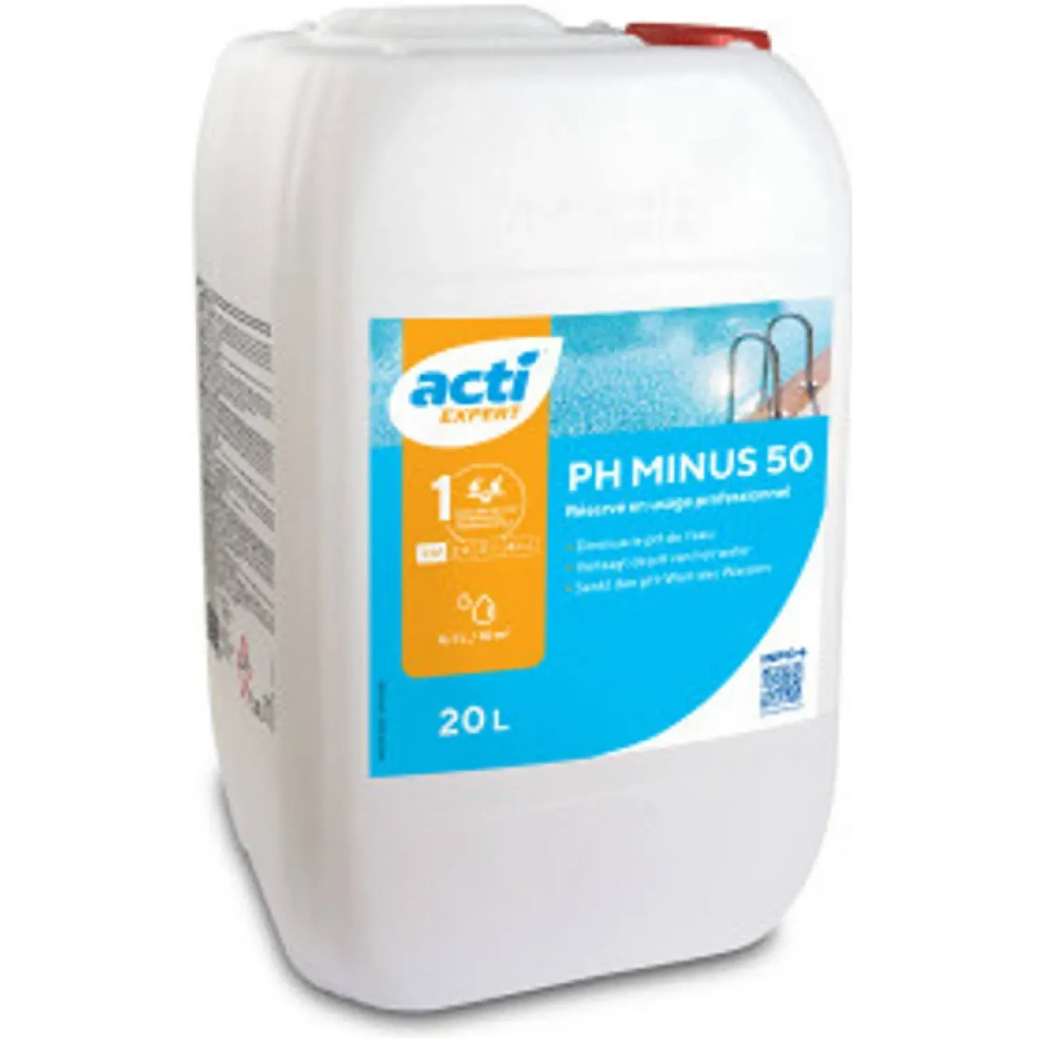 ACTI pH MINUS LICHID 50, 20L