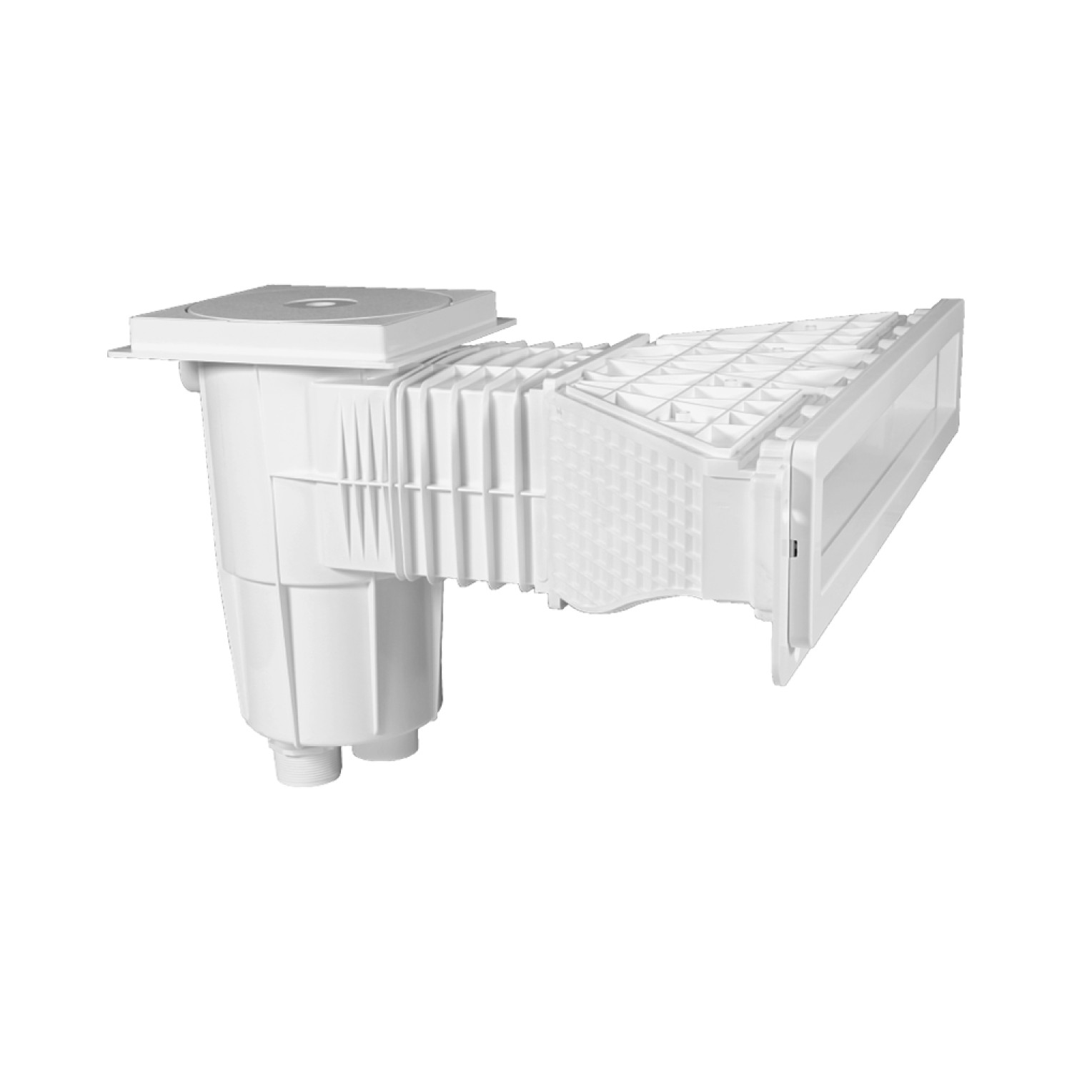 SKIMMER EMAUX - INFINITY 600MM, PERETE BETON/PANOU OTEL, LINER/PVC ARMAT