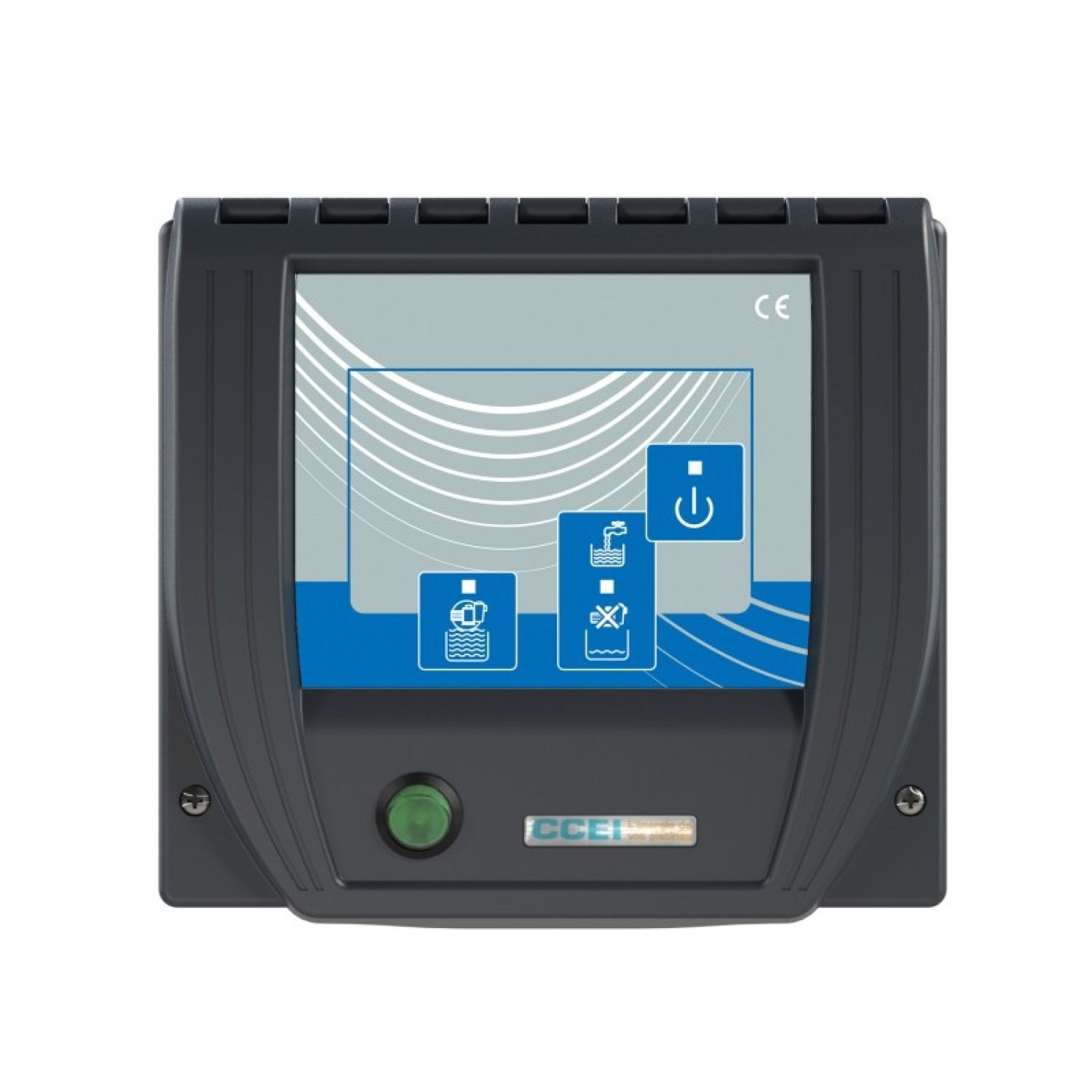 CENTRALA  DE AUTOMATIZARE PENTRU PISCINE CU RIGOLA NIVA 5 - 4 FUNCTII
