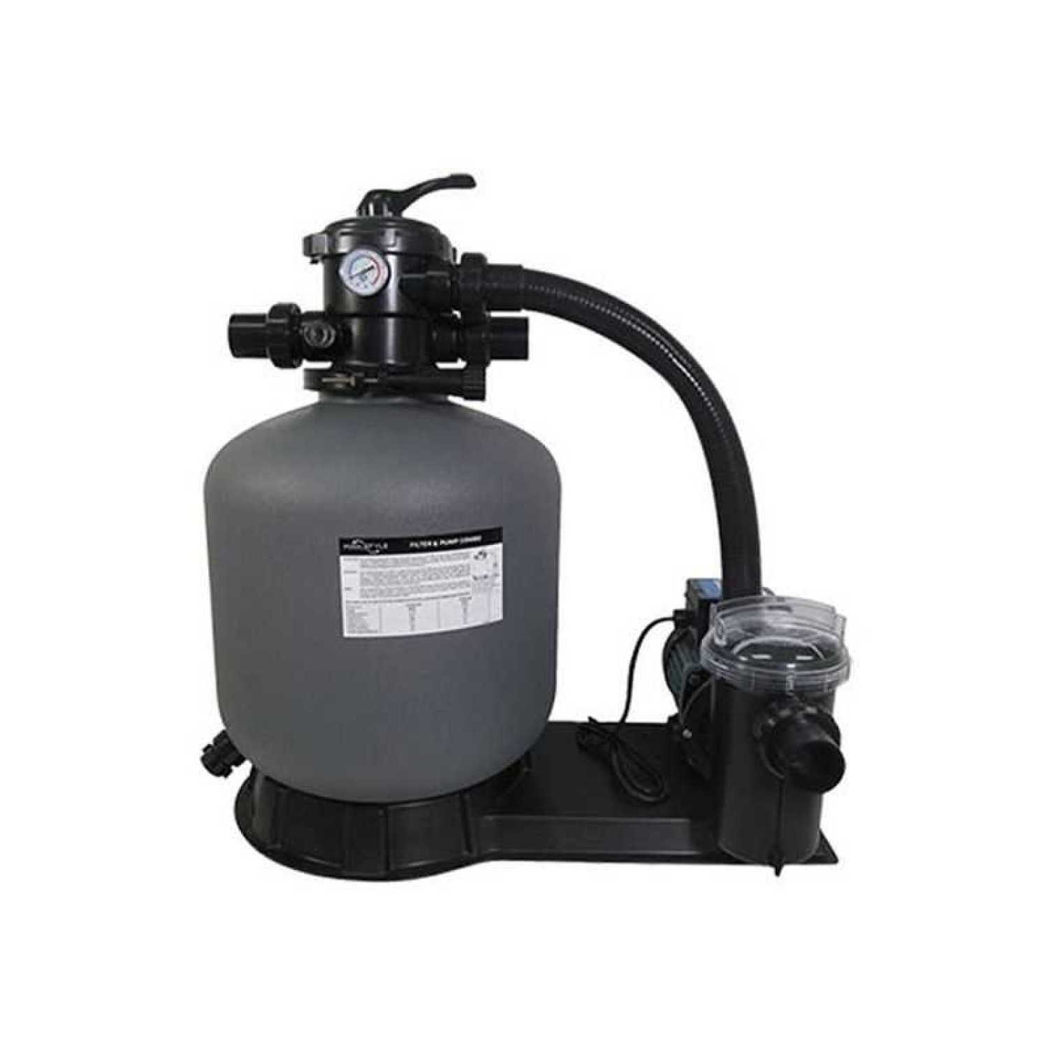 SISTEM DE FILTRARE COMPACT, CU NISIP, POOLSTYLE 6-8 MC/H