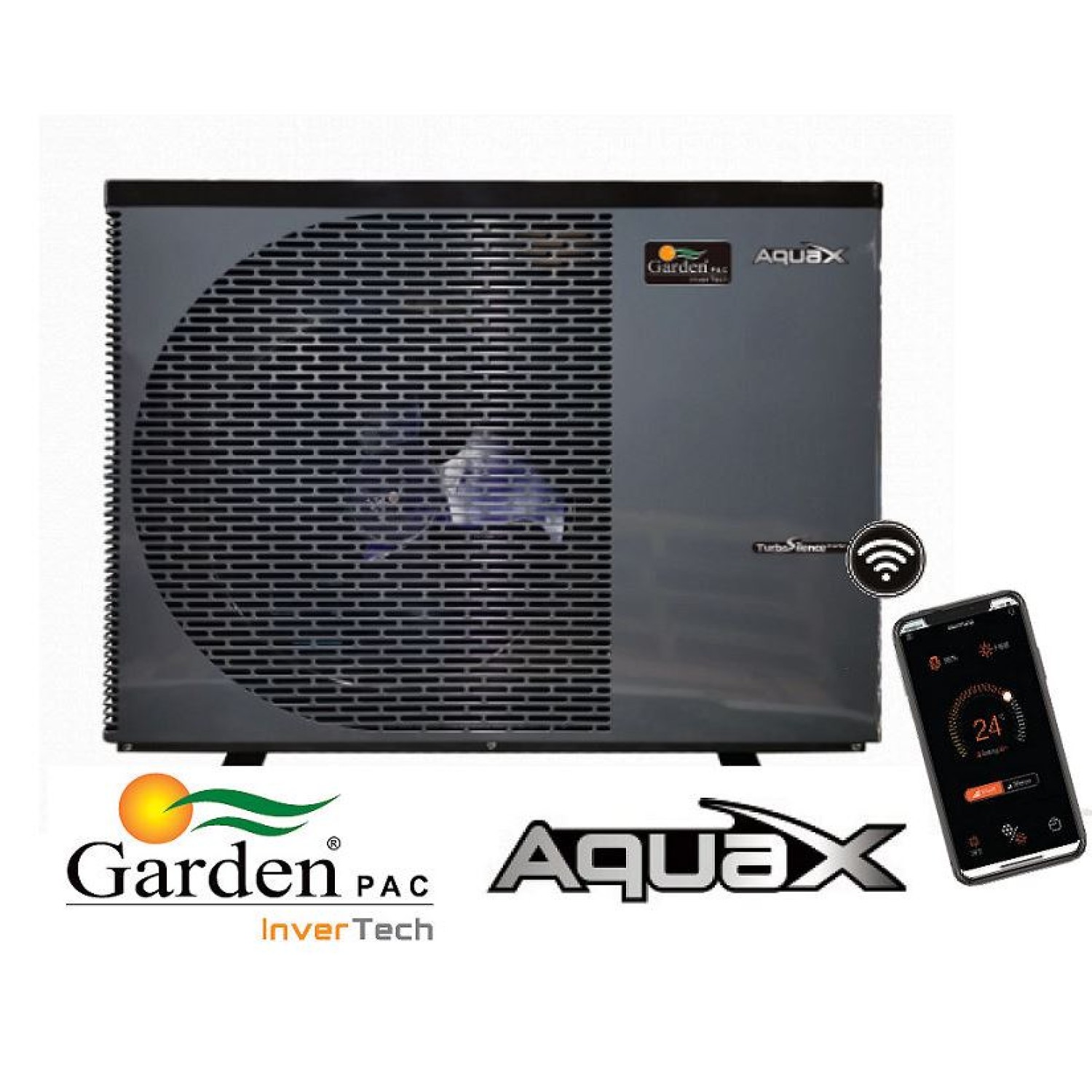 POMPA DE CALDURA CU INVERTER - GARDEN PAC AQUAX TURBOSILENCE INVERTER - 27kW
